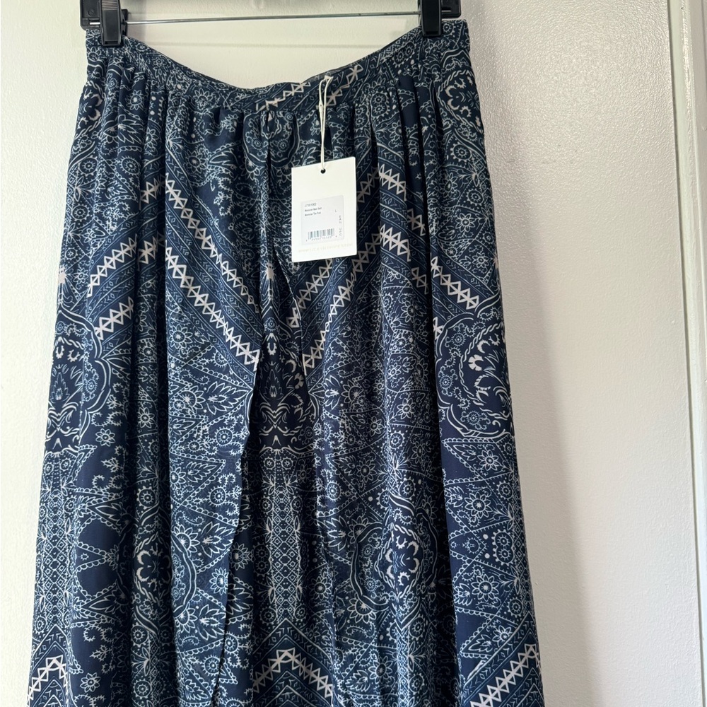 The Jetset Diaries Moroccan Print Split Maxi Dress Size L - Picture 5 of 9